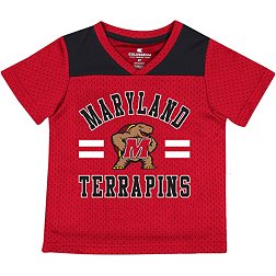 1 Maryland Terrapins ProSphere Youth Basketball Jersey - White