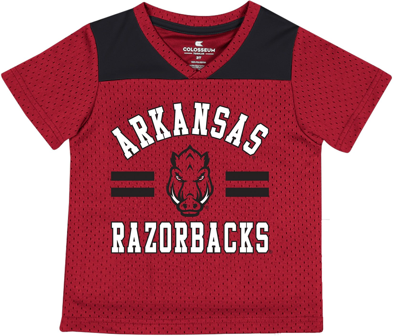 Razorbacks youth golf jersey