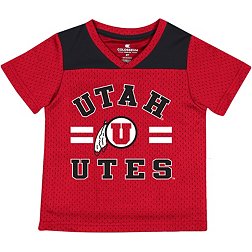 Colosseum Toddler Utah Utes Crimson Ka-Boot-It Jersey