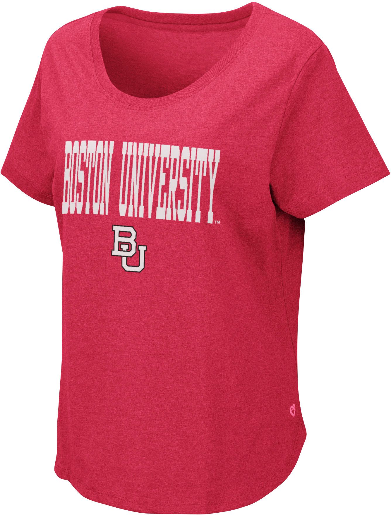 Colosseum Women's Boston Terriers Scarlet Myla T-Shirt