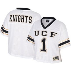 Colosseum Women's UCF Knights White Cropped Jersey