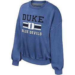 Colosseum Women's Duke Blue Devils Duke Blue Audrey Crew Fleece Sweatshirt