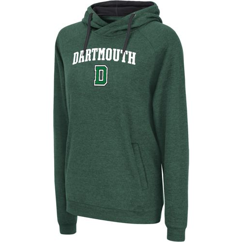 Colosseum Women's Dartmouth Big Green Green Pullover Hoodie