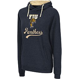 Colosseum Women's FIU Golden Panthers Blue Pullover Hoodie