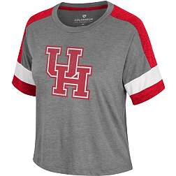 Colosseum Women's Houston Cougars Grey T-Shirt