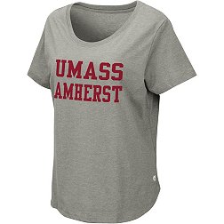 Colosseum Women's UMass Minutemen Grey T-Shirt