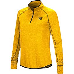Colosseum Women's Southern Miss Golden Eagles Gold 1/4 Zip Pullover