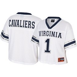 Colosseum Women's Virginia Cavaliers White Cropped Jersey