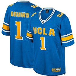 Nike Men's UCLA Bruins White Full Button Replica Baseball Jersey, Medium