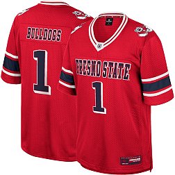 Colosseum Youth Fresno State Bulldogs Cardinal No Fate Football Jersey