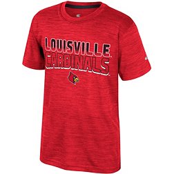 Colosseum Youth Louisville Cardinals Cardinal Red Creative Control T-Shirt