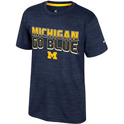 Colosseum Youth Michigan Wolverines Blue Creative Control T-Shirt