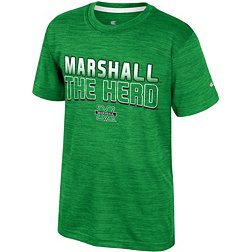 Colosseum Youth Marshall Thundering Herd Green Creative Control T-Shirt