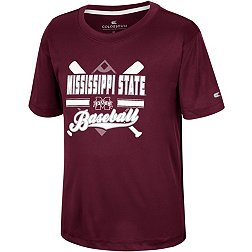 Colosseum Youth Mississippi State Bulldogs Maroon Duke T-Shirt