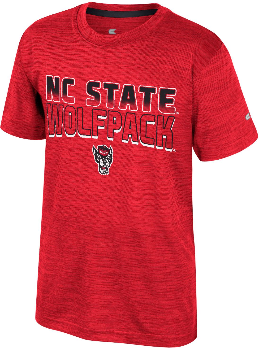 Colosseum Youth NC State Wolfpack Red Creative Control T-Shirt