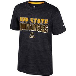 Colosseum Youth Appalachian State Mountaineers Black Creative Control T-Shirt