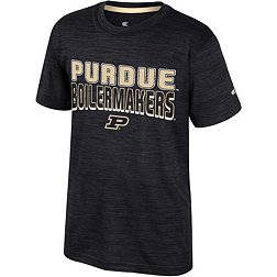 Colosseum Youth Purdue Boilermakers Black Creative Control T-Shirt