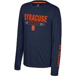 Colosseum Youth Syracuse Orange Blue Zach Long Sleeve T-Shirt