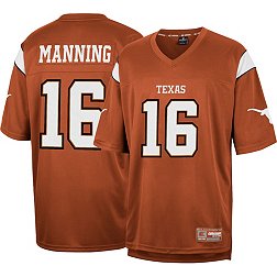 Colosseum Youth Texas Longhorns Arch Manning #16 Burnt Orange Replica Football Jersey