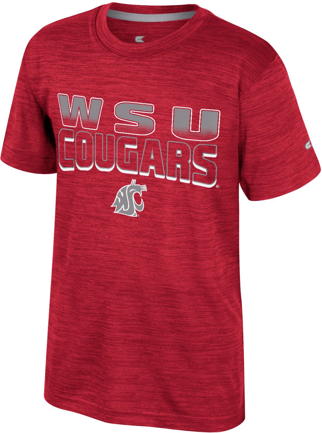 Colosseum Youth Washington State Cougars Crimson Creative Control T-Shirt