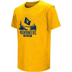 Colosseum Youth West Virginia Mountaineers Gold Official Fan T-Shirt