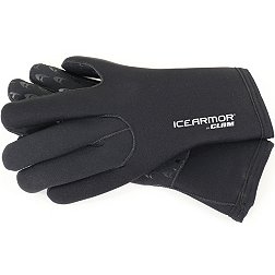 Clam Outdoors Delta Men's Ice Fishing Gloves, Black, Adult Medium