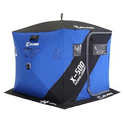 Clam Outdoors X-500 Thermal Ice Team Ice Fishing Shelter