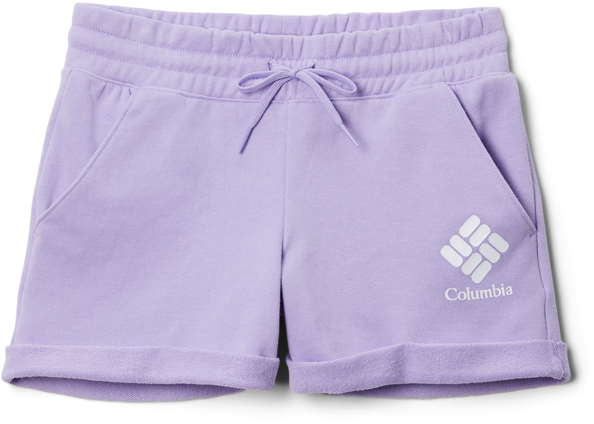 COLUMBIA Girls' Tek French Terry Shorts