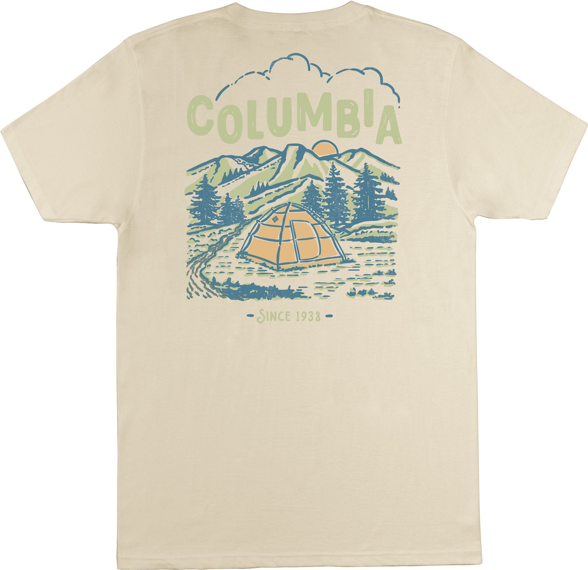 COLUMBIA Men's Camp Happy Short Sleeve T-Shirt