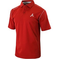 ATLANTA BRAVES COOPERSTOWN PERFORMANCE POLO / Performance Fabric