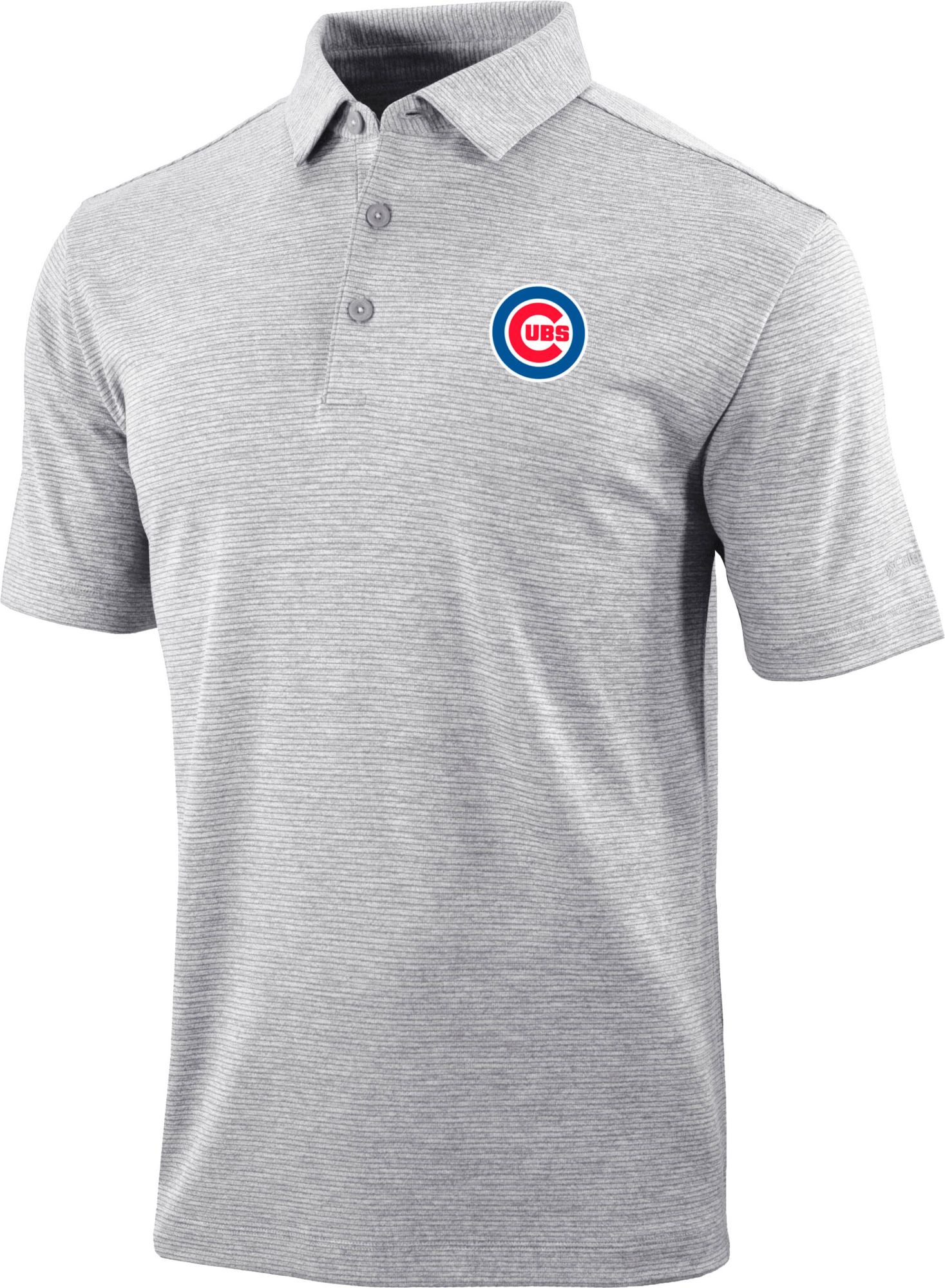 Columbia Men's Chicago Cubs Set Omni-Wick Polo