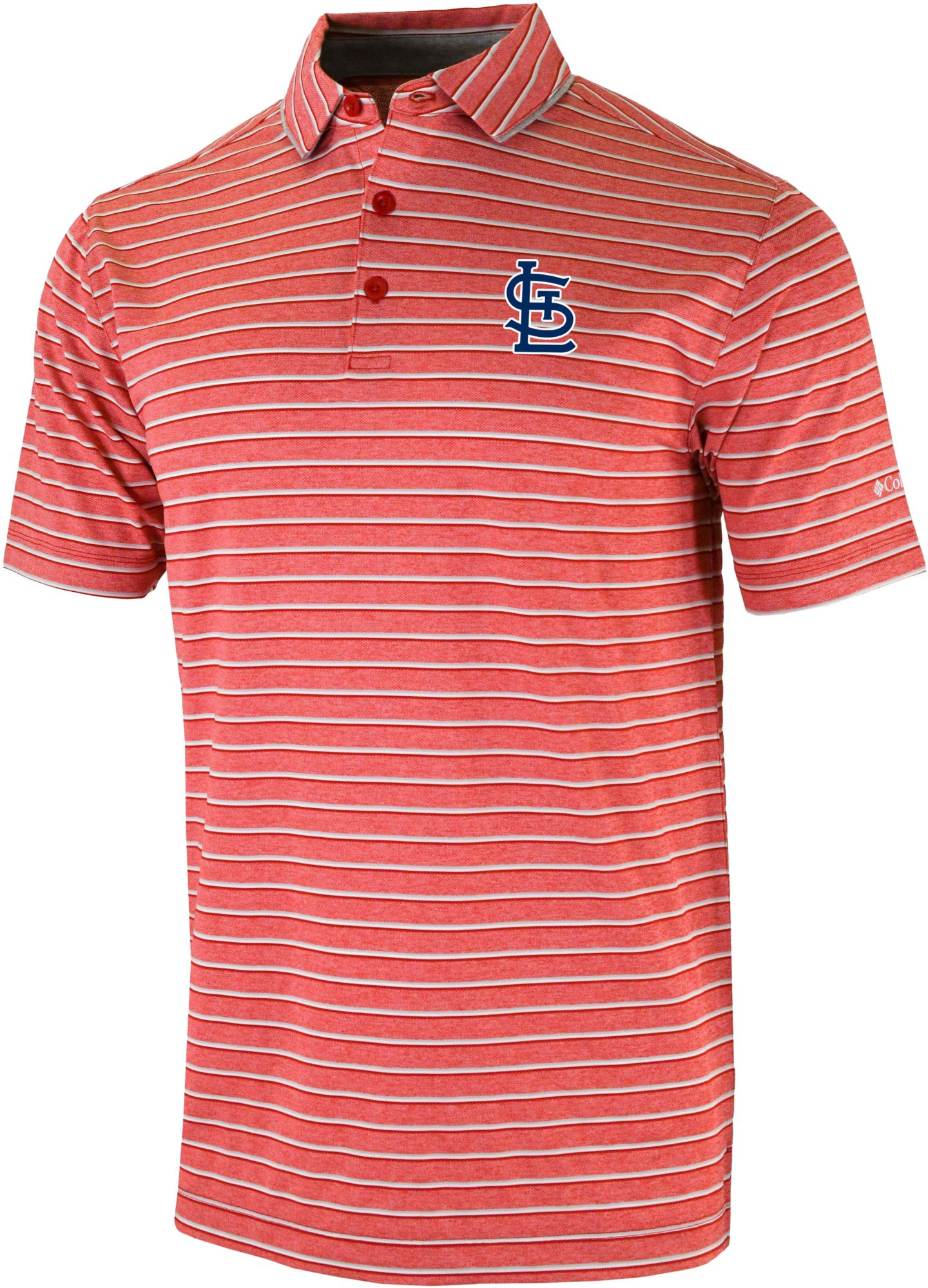 Columbia Men's St. Louis Cardinals Omni-Wick Post Round Polo