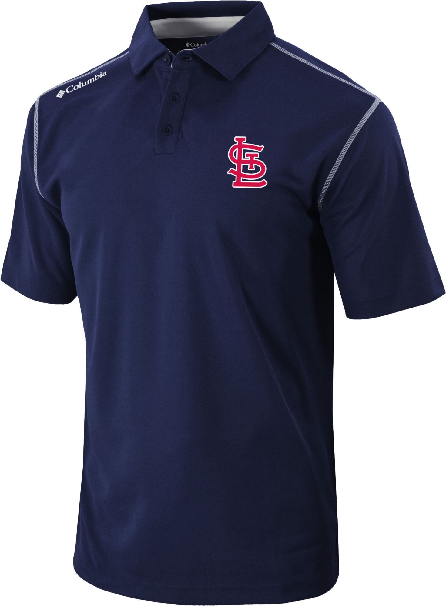 Columbia Men's St. Louis Cardinals Omni-Wick Shotgun Polo