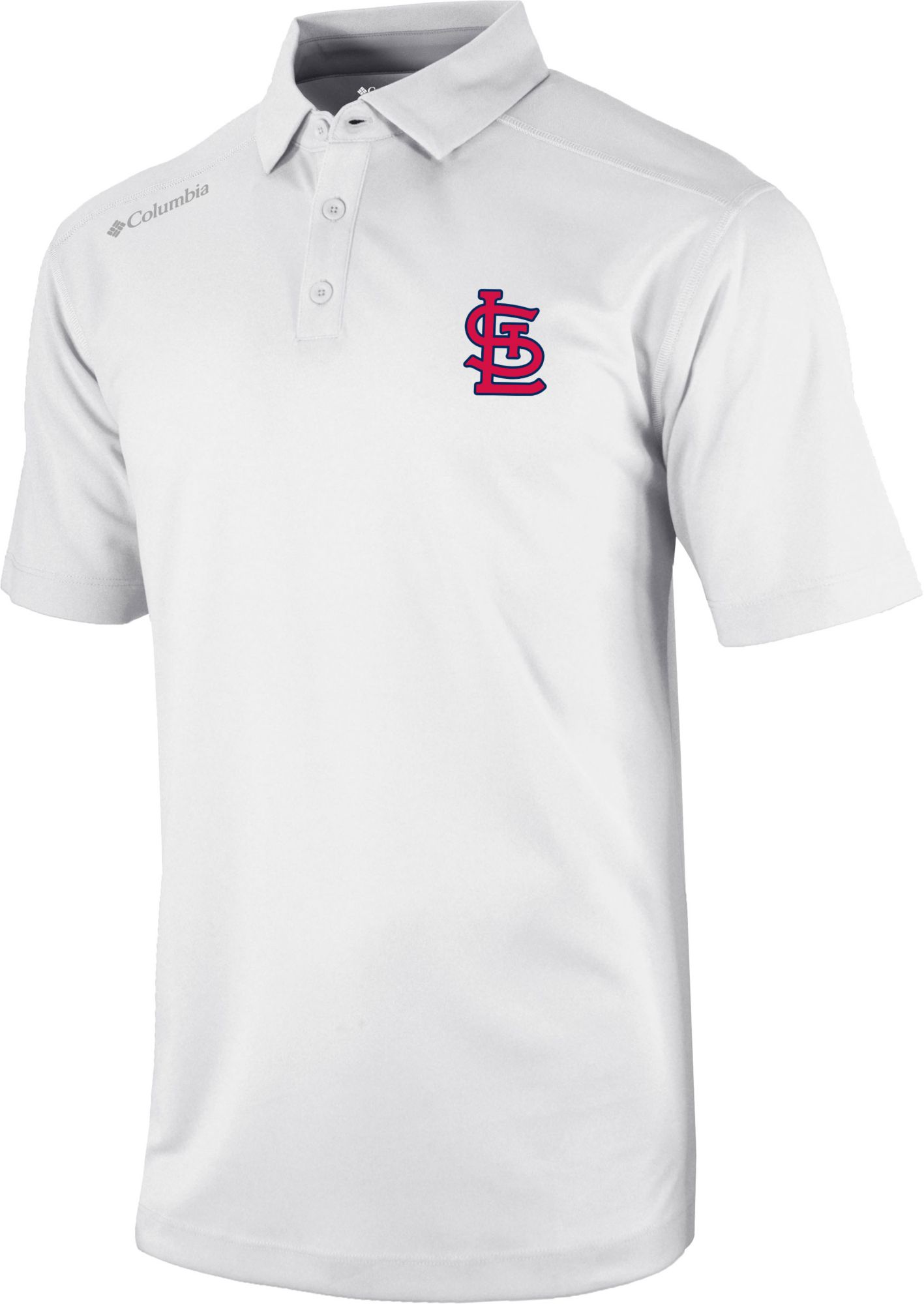 Columbia Men's St. Louis Cardinals Omni-Wick Shotgun Polo