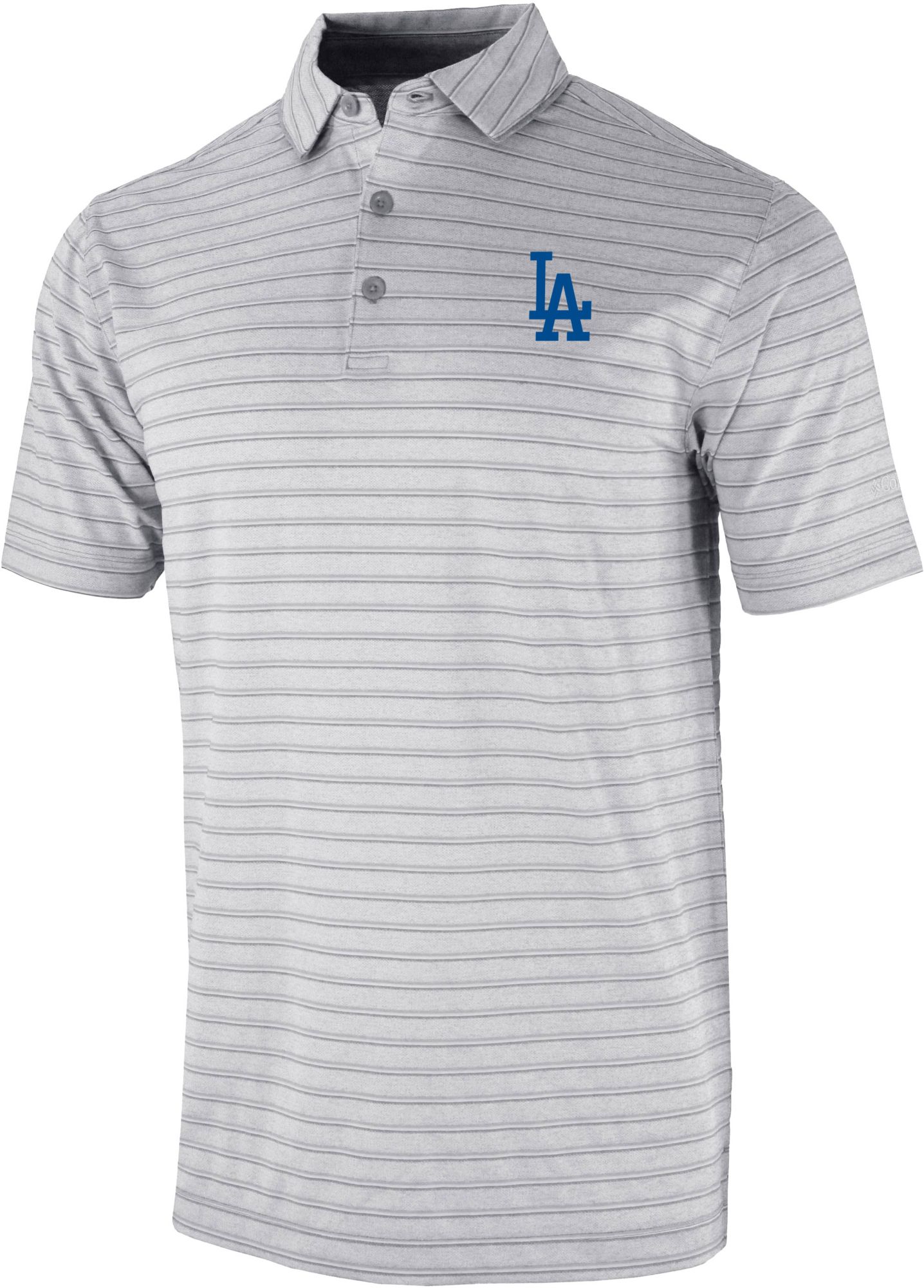 Columbia Men's Los Angeles Dodgers Omni-Wick Post Round Polo