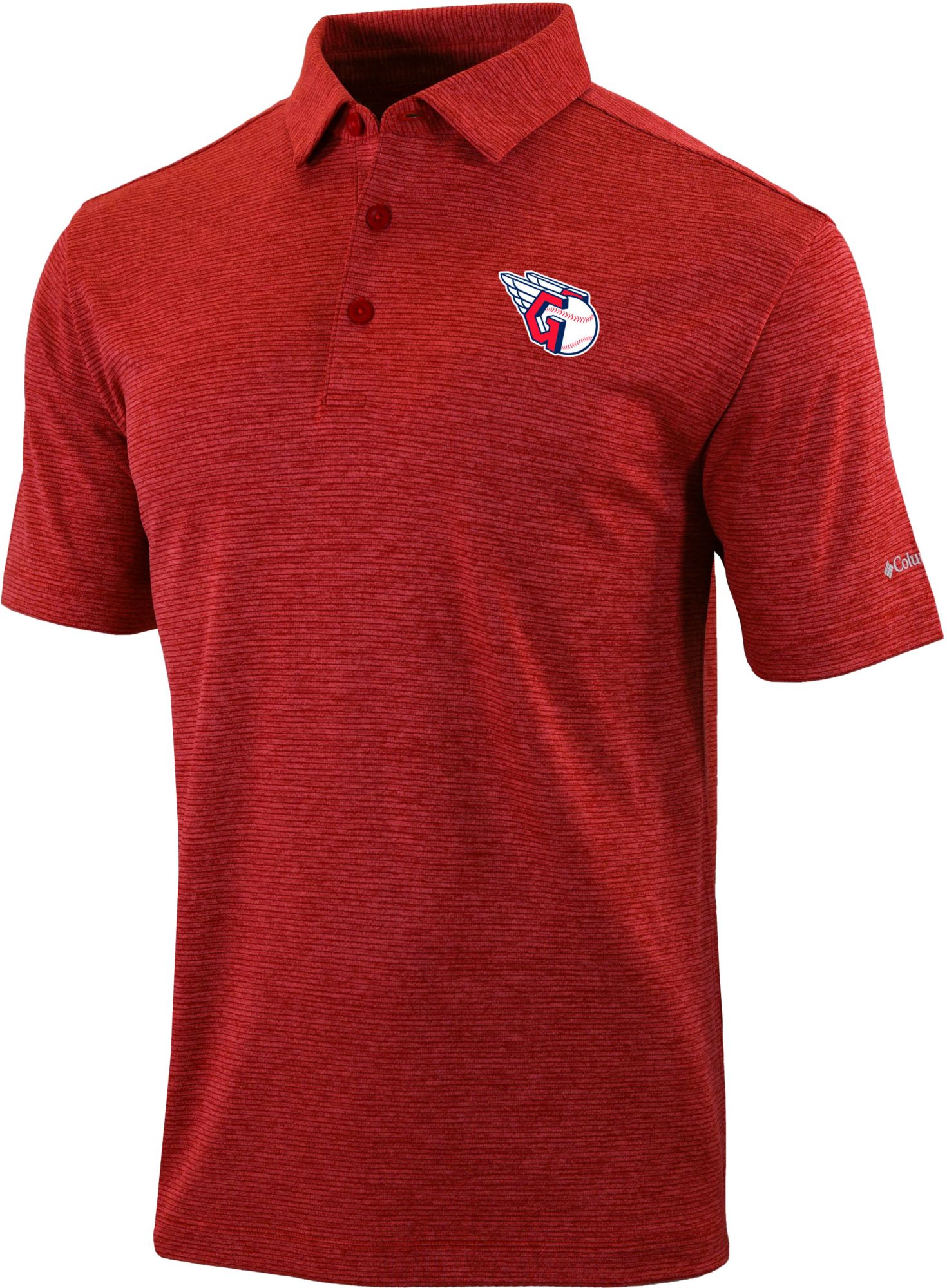 Columbia Men's Cleveland Guardians Set Omni-Wick Polo