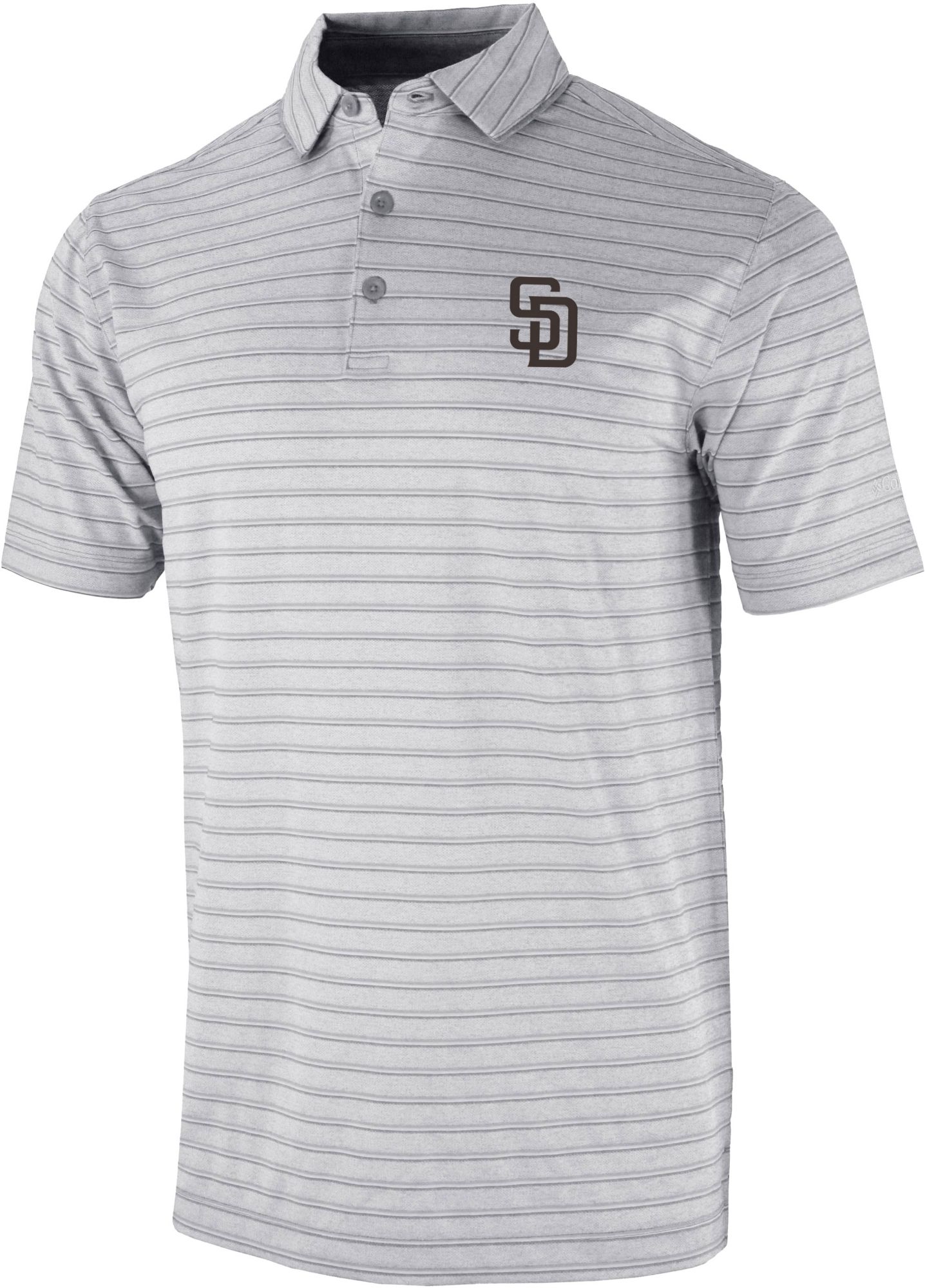 Columbia Men's San Diego Padres Omni-Wick Post Round Polo