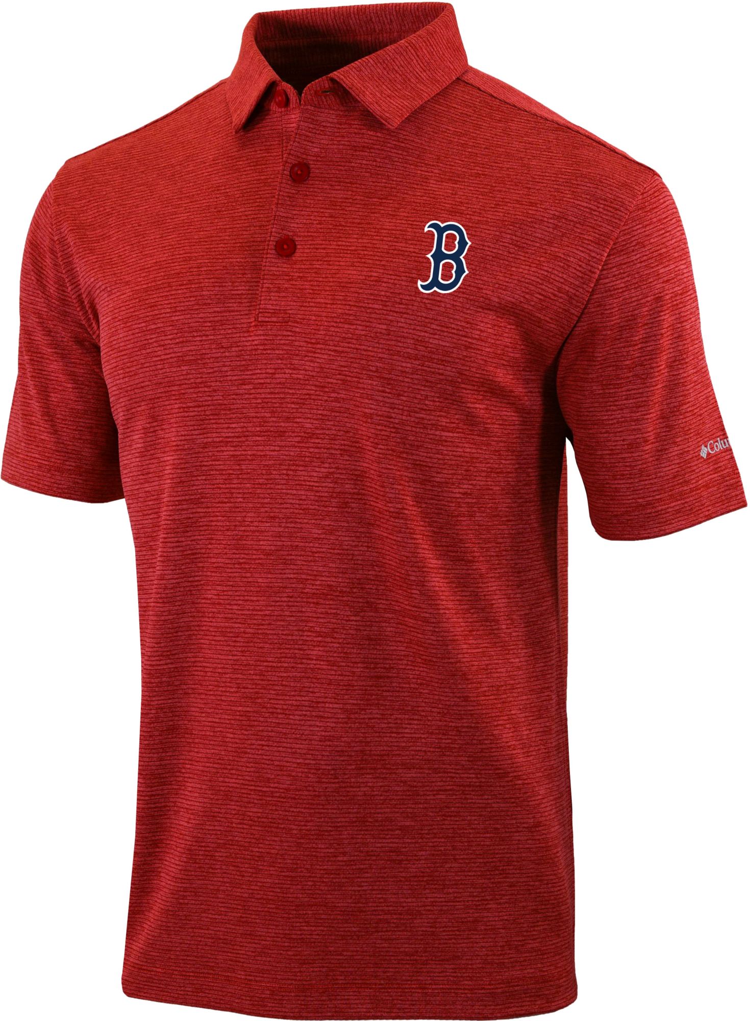 Columbia Men's Boston Red Sox Set Omni-Wick Polo