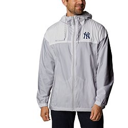 Men's New York Yankees Columbia Navy Tamiami Omni-Shade Button-Down Shirt