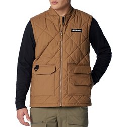 Columbia, Jackets & Coats, Columbia Bighorn Ii Fly Fishing Mens Large Vest  Pfg With Sherpa Fleece Patch