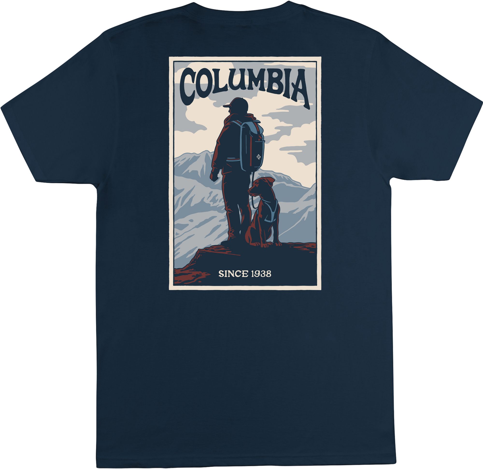 COLUMBIA Men's Overlook Short Sleeve Graphic T-Shirt