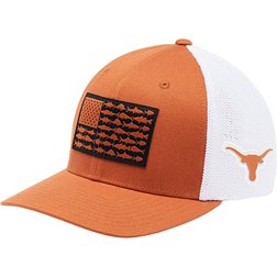 Columbia Men's Texas Longhorns Burnt Orange Lone Star Flag Fitted Hat