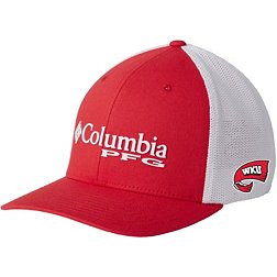 Columbia Men's Western Kentucky Hilltoppers Red PFG Mesh Adjustable Hat