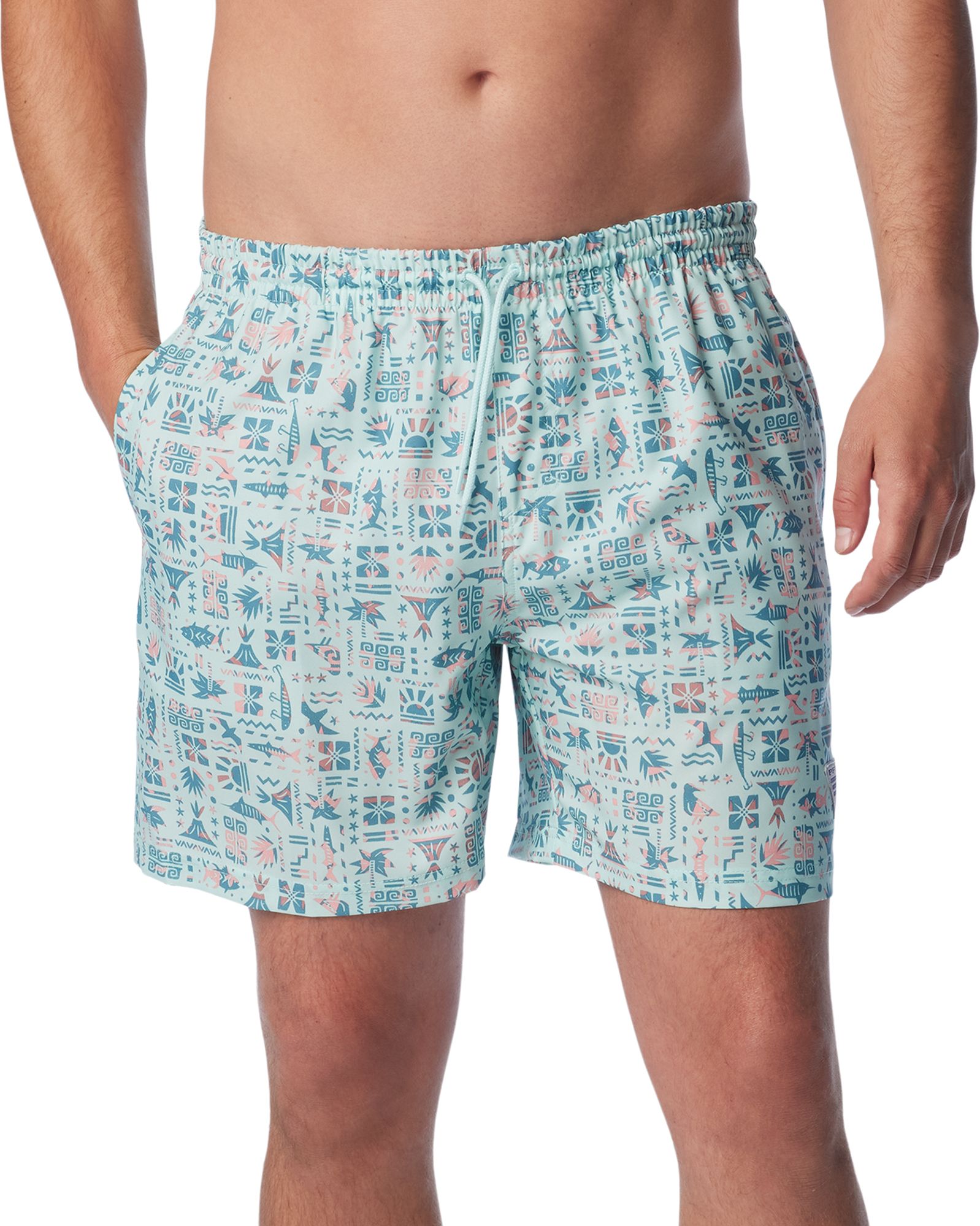 Columbia Men's 6" Inseam PFG Rambler Swim Short