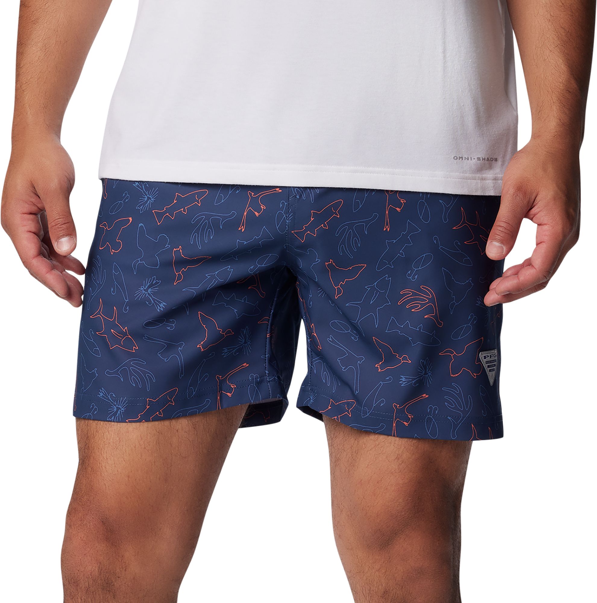 Columbia Men's 6" Inseam PFG Rambler Swim Short