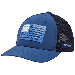 Columbia Men's PFG Fish Flag 110 Snapback Hat