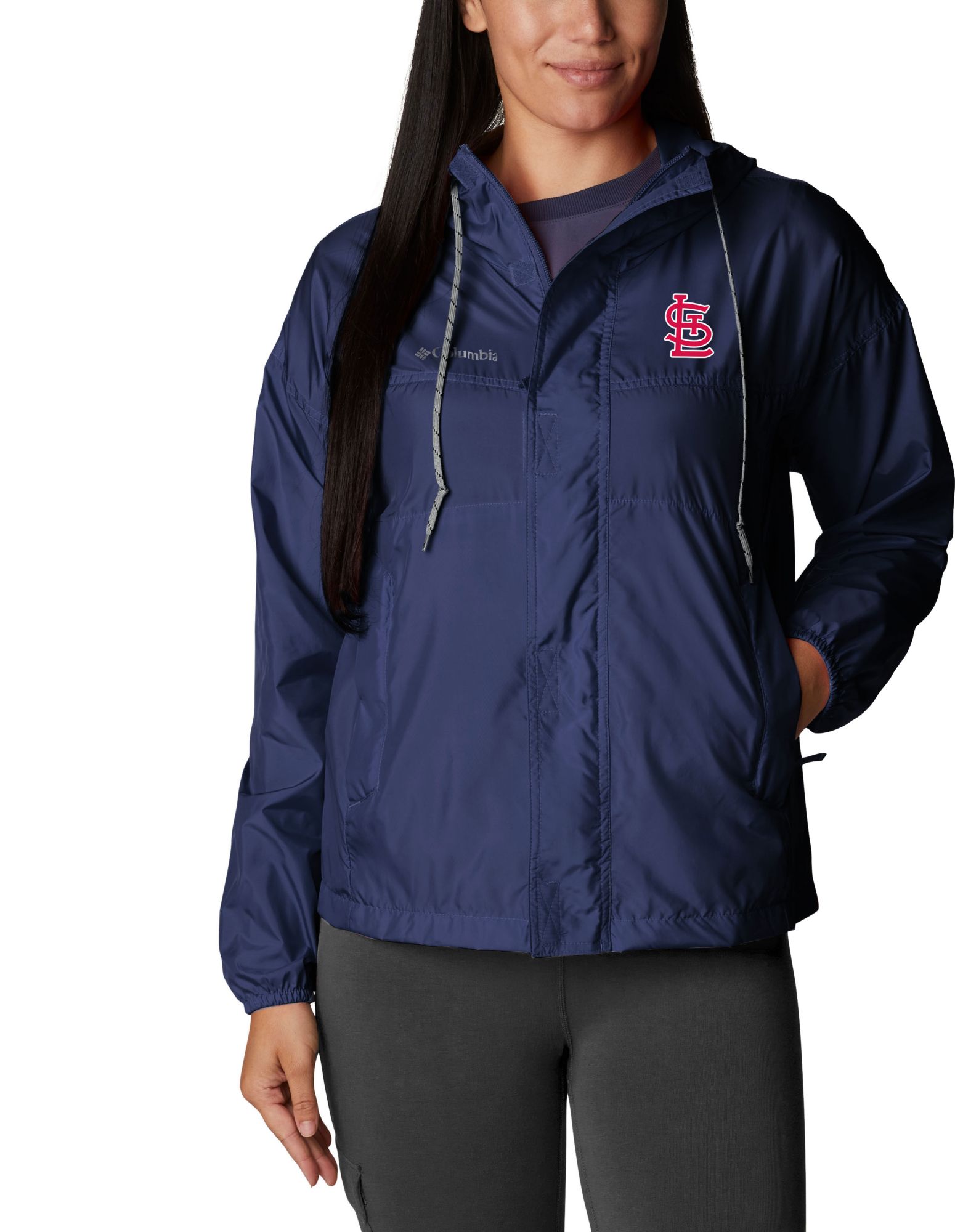 Columbia Women's St. Louis Cardinals Flash Challenger Windbreaker Jacket