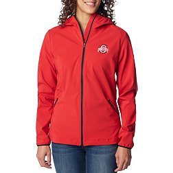 Columbia Women's Ohio State Buckeyes Scarlet Canyon Full Zip Jacket