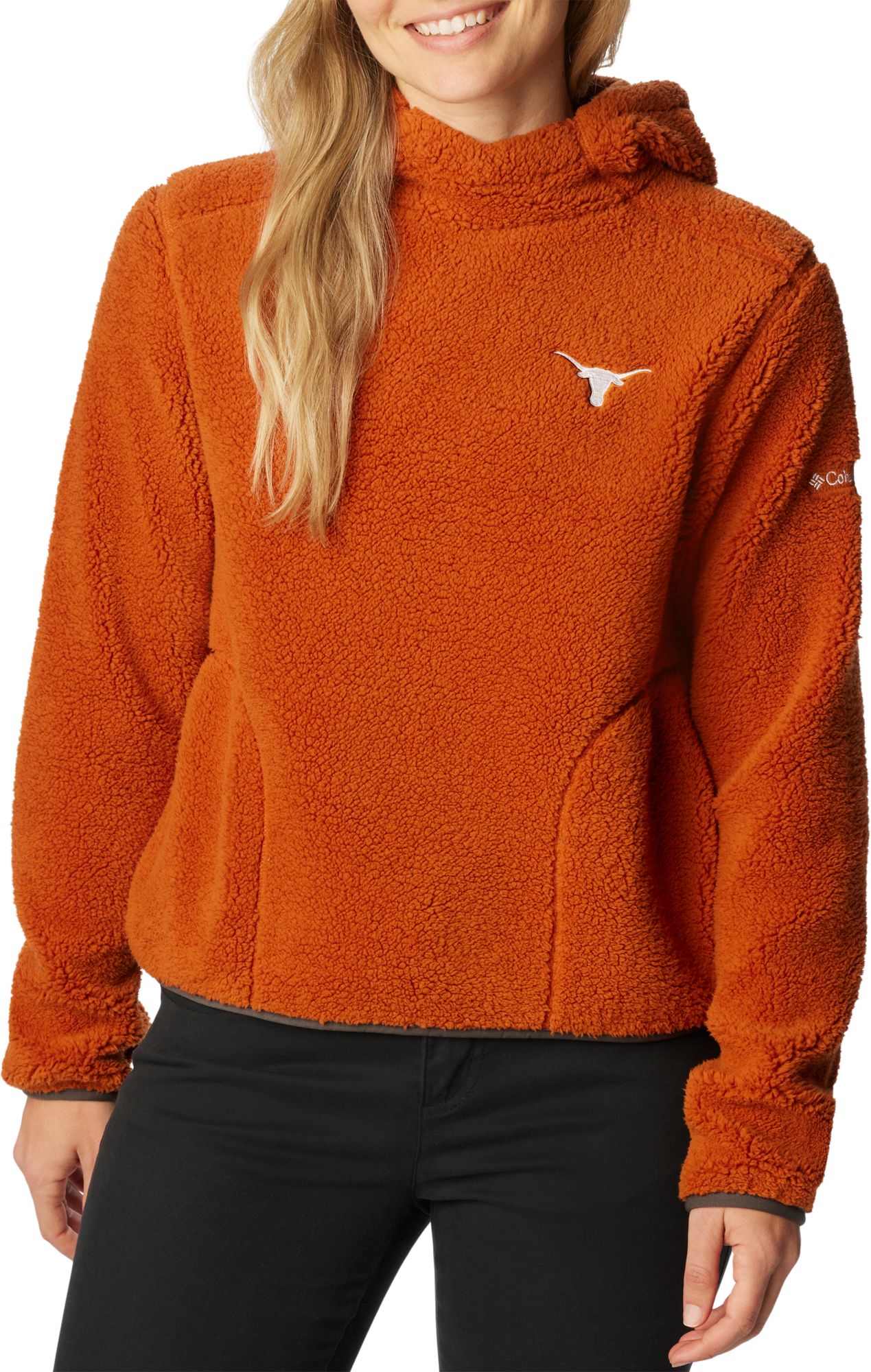 Men's Nike Texas Orange Texas Longhorns 2023 Sideline Player Quarter-Zip  Hoodie Jacket