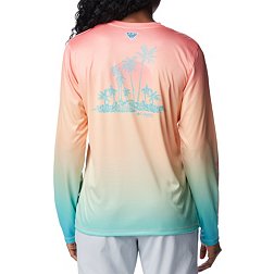 Columbia Women's PFG Tidal Tee&trade; Isle Rise Fade Long Sleeve T-Shirt
